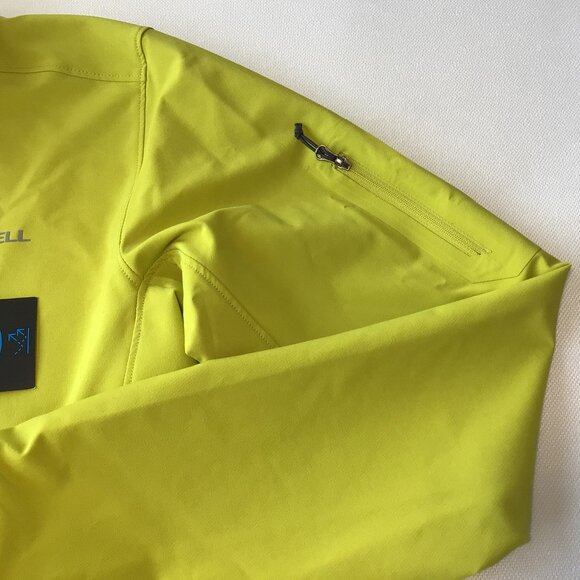 NWT Merrell Jacket Full Zip Softshell Yellow-Green Men's Medium - Picture 6 of 14